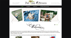Desktop Screenshot of pettreecorners.com